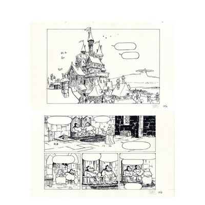 Mickey et les mille Pat par Thierry Martin, planche originale n°58